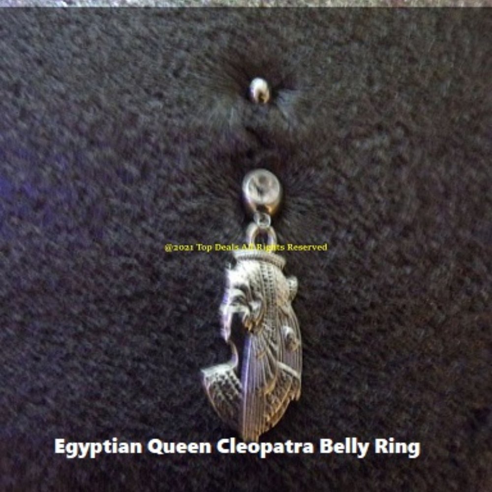 Navel Piercing ~ Egyptian Queen Cleopatra
